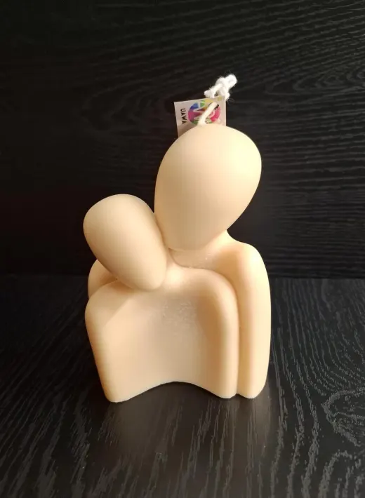 Vela pareja dos velas